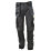 DeWalt Barstow Work Trousers Grey/Black 32" W 33" L