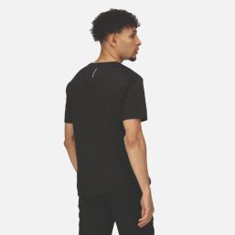 Regatta Pro Wicking Short Sleeve T-Shirt Black Medium 39" Chest