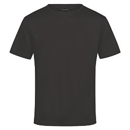 Regatta Pro Wicking Short Sleeve T-Shirt Black Medium 39" Chest