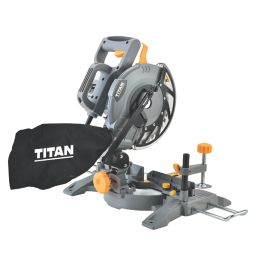 Titan TTB795MSW 210mm  Electric Single-Bevel  Compound Mitre Saw 240V