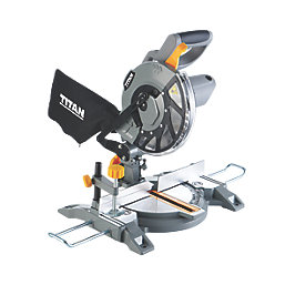 Titan TTB795MSW 210mm  Electric Single-Bevel  Compound Mitre Saw 240V