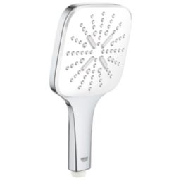 Grohe Vitalio SmartActive Cube Handset Chrome/White 130mm x 177mm