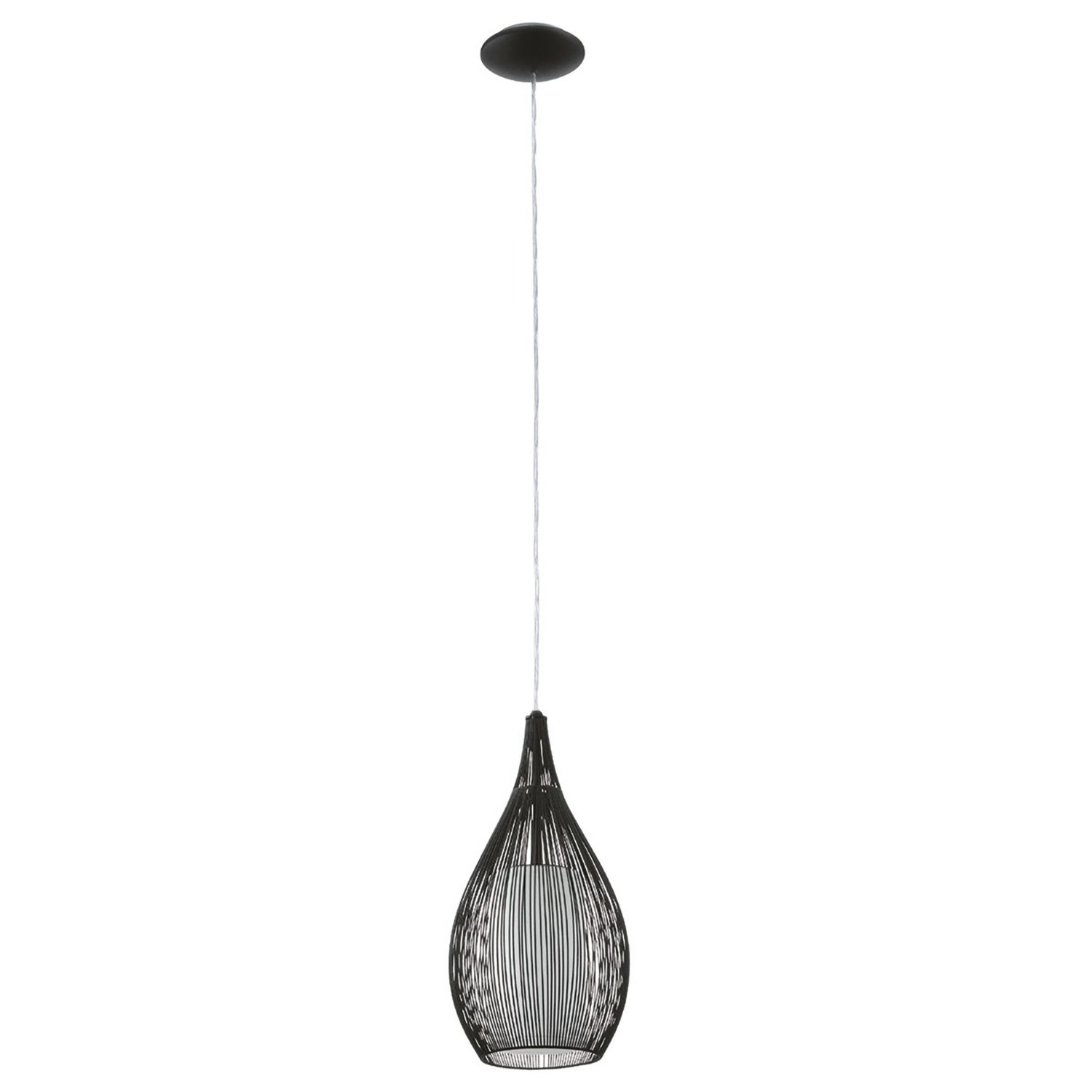 Eglo Razoni Single Pendant Light Black (149PL)