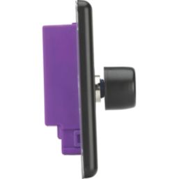 Knightsbridge  1-Gang 2-Way LED Intelligent Dimmer Switch  Matt Black