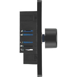 British General Evolve 1-Gang 2-Way LED Dimmer Switch  Blue with Black Inserts