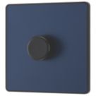 British General Evolve 1-Gang 2-Way LED Dimmer Switch  Blue with Black Inserts