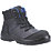 Amblers 308C Metal Free   Safety Boots Black Size 5