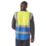 Regatta Pro Executive Hi-Vis Vest Yellow/Royal Blue 3X Large 50" Chest