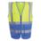 Regatta Pro Executive Vest Hi-Vis Vest Yellow/Royal Blue 3X Large 50" Chest