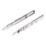 Essentials Steel Full Extension Self-Closing Ball Bearing Drawer Runners 450mm 2 Pack