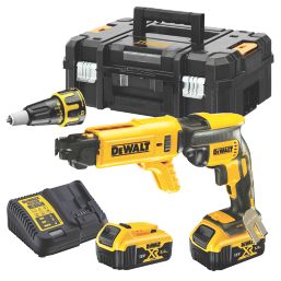 Refurb DEWALT DCF620P2K-GB 18V 2 x 5.0Ah Li-Ion XR Brushless Cordless Collated Drywall Screwdriver