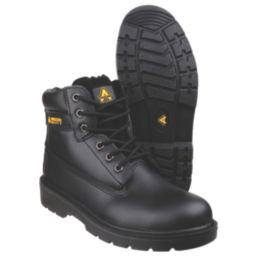 Amblers FS112 Size 7  Black  Steel Toe Cap Safety Boots