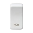 Knightsbridge 'HOB' Switch Cover Matt White