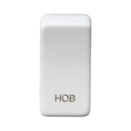 Knightsbridge 'HOB' Switch Cover Matt White