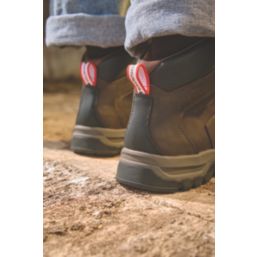 Hunter  Size 6  Brown Waterproof  Safety Boots