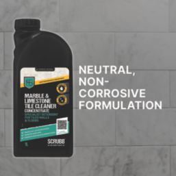 Scrubb   Marble & Limestone Tile Cleaner Concentrate 1Ltr