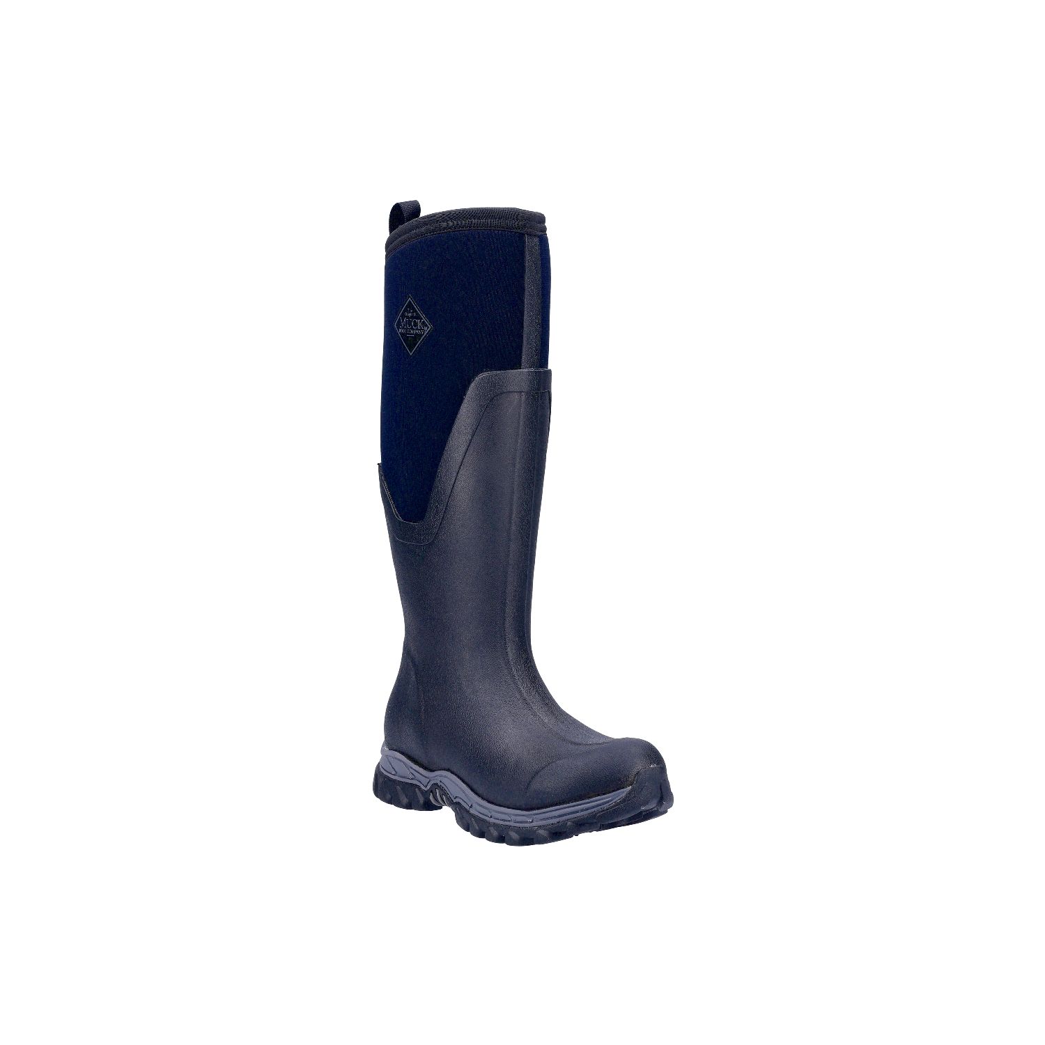 Muck Boots Arctic Sport II Tall Size 9 Womens Black Non Safety Wellies (150JT)