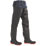 Amblers Rhone   Safety Thigh Waders Black/Red Size 12