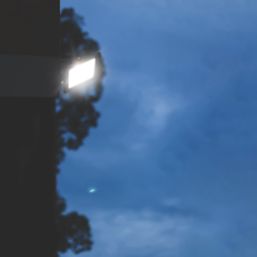 4lite Advantage Outdoor LED Floodlight With PIR Sensor Black 20W 1700lm