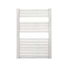 Time 785mm x 550mm 1289BTU Silver Flat Designer Towel Radiator