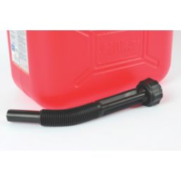 Hilka Pro-Craft Plastic Fuel Can Red 10Ltr