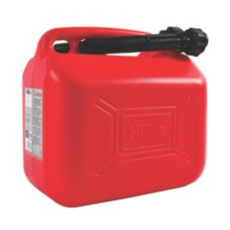 Hilka Pro-Craft Plastic Fuel Can Red 10Ltr