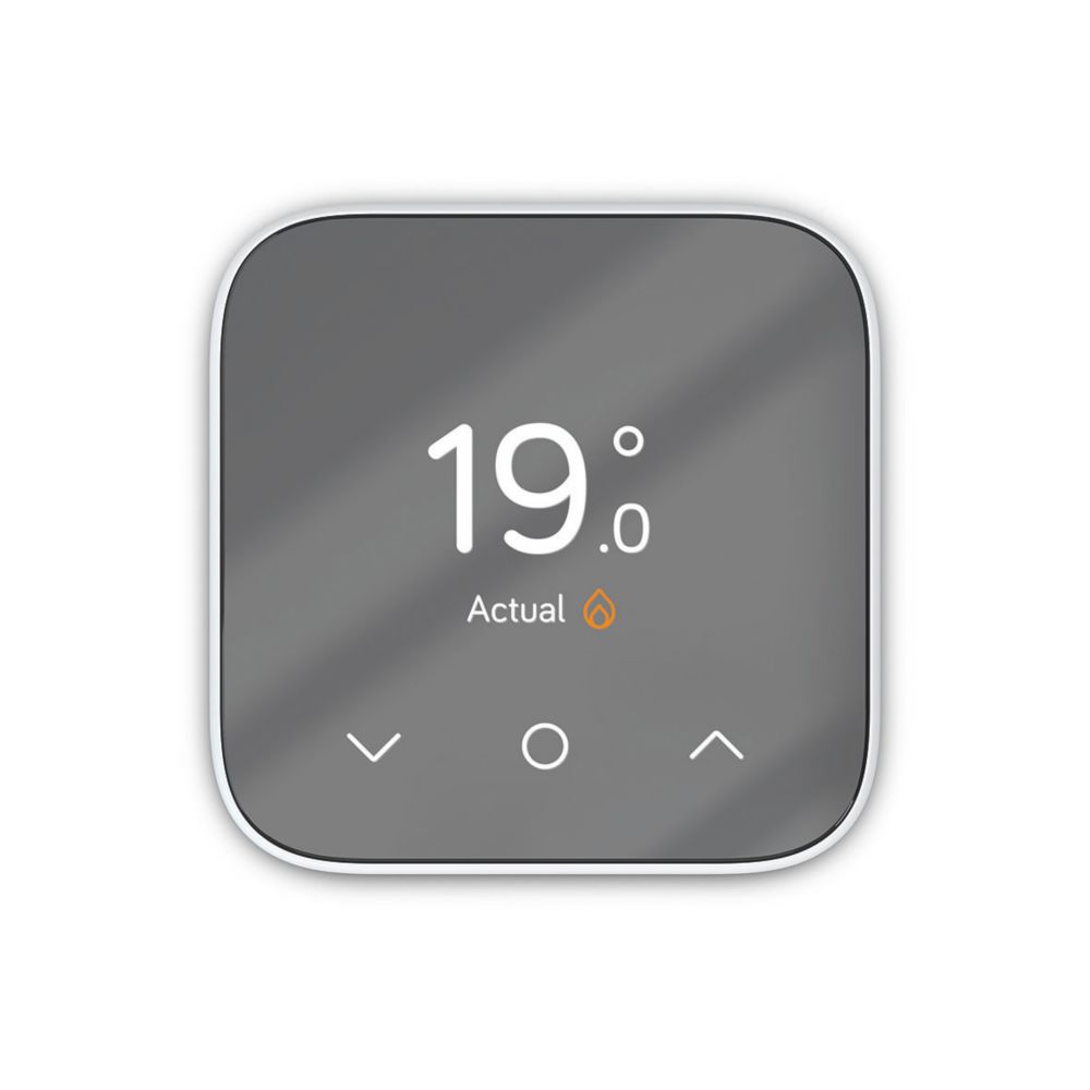 Hive Mini Wireless Heating Smart Thermostat White/Grey - Screwfix