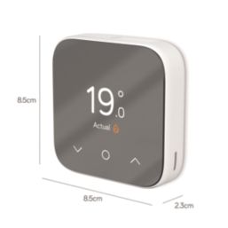 Hive Mini Wireless Heating Smart Thermostat White/Grey