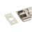 Smith & Locke Necked Door Bolt Silver 50mm