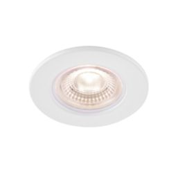 Saxby CosmosEco V3 Fixed  Fire Rated LED Recessed Downlight White 6W 500lm