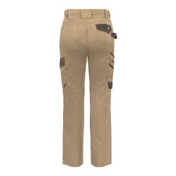 Site Coppell Trousers Tan/Black 36" W 32" L