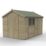 Forest Timberdale 8' 6" x 12' (Nominal) Reverse Apex Tongue & Groove Timber Shed with Assembly