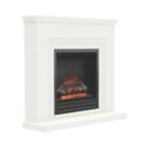 Be Modern Stanton Electric Fireplace White 1170mm x 330mm x 1058mm