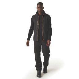 Regatta Navigate 2-Layer Bodywarmer Black/Orange Pop Large 41.5" Chest