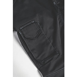CAT Essentials Stretch Knee Pocket Trousers Black 32" W 32" L