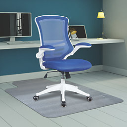 Nautilus Designs CP2HF Rectangular Office Chair Mat Translucent 1200mm x 900mm