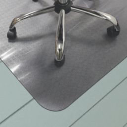 Nautilus Designs CP2HF Rectangular Office Chair Mat Translucent 1200mm x 900mm