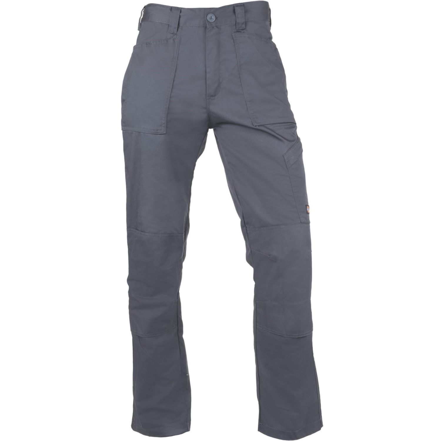 Dickies Action Flex Work Trousers Grey 40" W 34" L (150XJ)