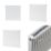 Flomasta 700mm x 600mm 3113BTU White Type 21 Convector Radiator