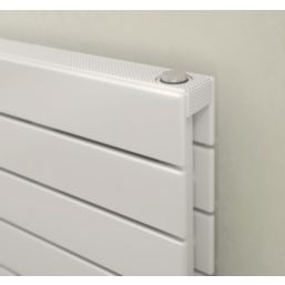 Ximax Oceanus Duplex Deluxe 595mm x 1500mm 4696BTU White Horizontal Designer Radiator