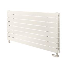 Ximax Oceanus Duplex Deluxe 595mm x 1500mm 4696BTU White Horizontal Designer Radiator