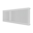 Azur 600mm x 1595mm 6951BTU White Horizontal 3 Column Radiator