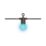 Calex  13m Outdoor LED Smart Colour Changing String Lights 6W 120lm
