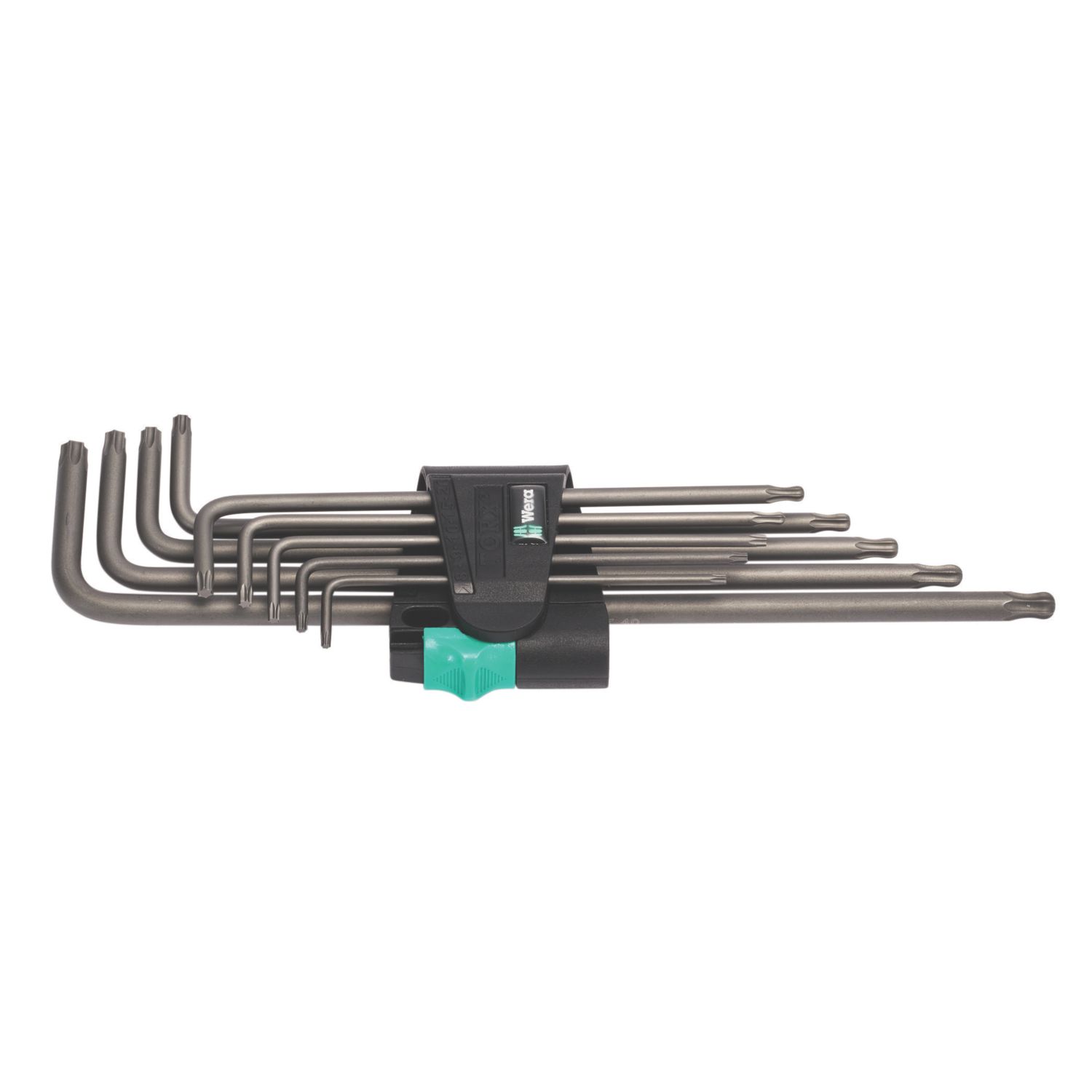 Wera 967/9 TX XL 1 Metric & TX Long L-Key Set 9 Pcs (151HF)