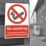 Essentials "No Smoking It Is Against The Law To Smoke On These Premises" Sign 297mm x 210mm