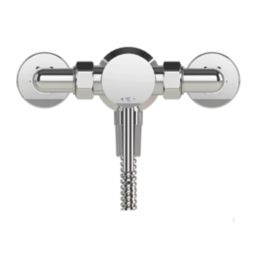 Gainsborough Manual Rear-Fed Exposed Chrome  Mixer Shower