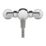 Gainsborough Manual Rear-Fed Exposed Chrome  Mixer Shower