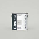 LickPro  Eggshell Grey 01 Emulsion Paint 2.5Ltr