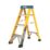 Erbauer Fibreglass 1.07m 4 Step Swingback A Frame Step Ladder