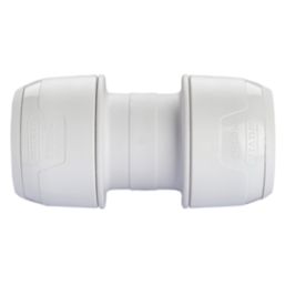 Hep2O  Plastic Push-Fit Equal Keyless Coupler 22mm 10 Pack